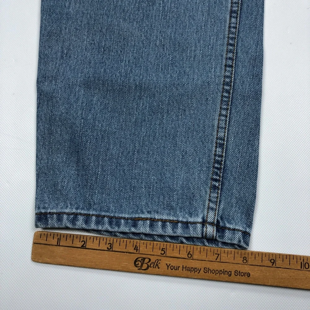 Vintage Levis 550 Relaxed Jeans Mens Fits 30x30 Medium Wash Blue Denim Y2K